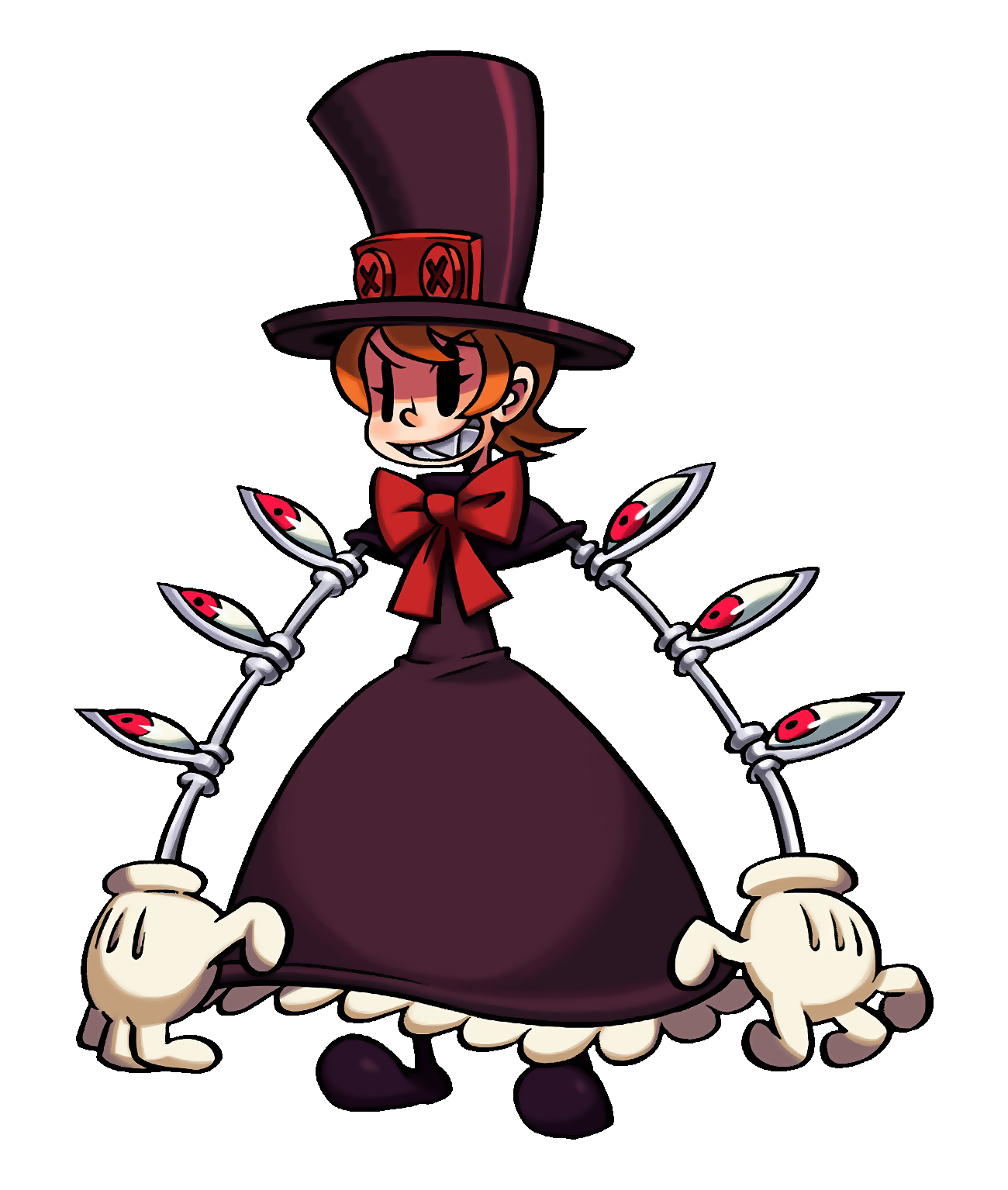 peacock from skullgirls thumbsup peacock from skullgirls thumbsup