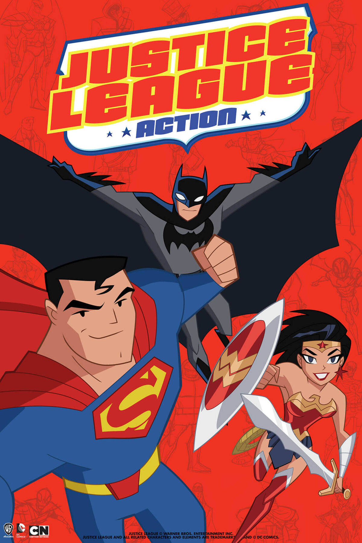 Justice League action poster