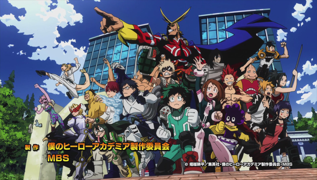 my hero academia group