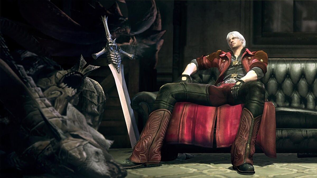 Dante in Devil May Cry 5