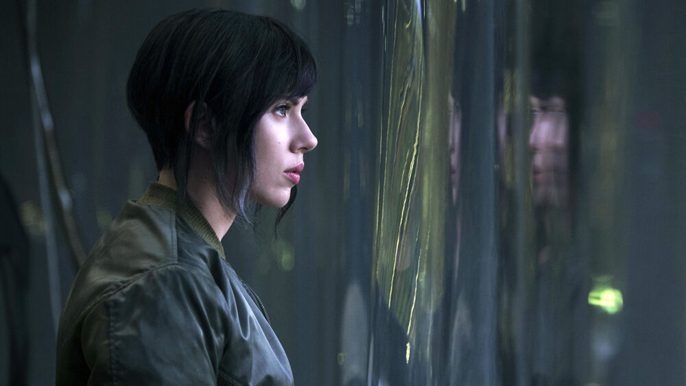 Scarlett Johansson in Ghost in the Shell