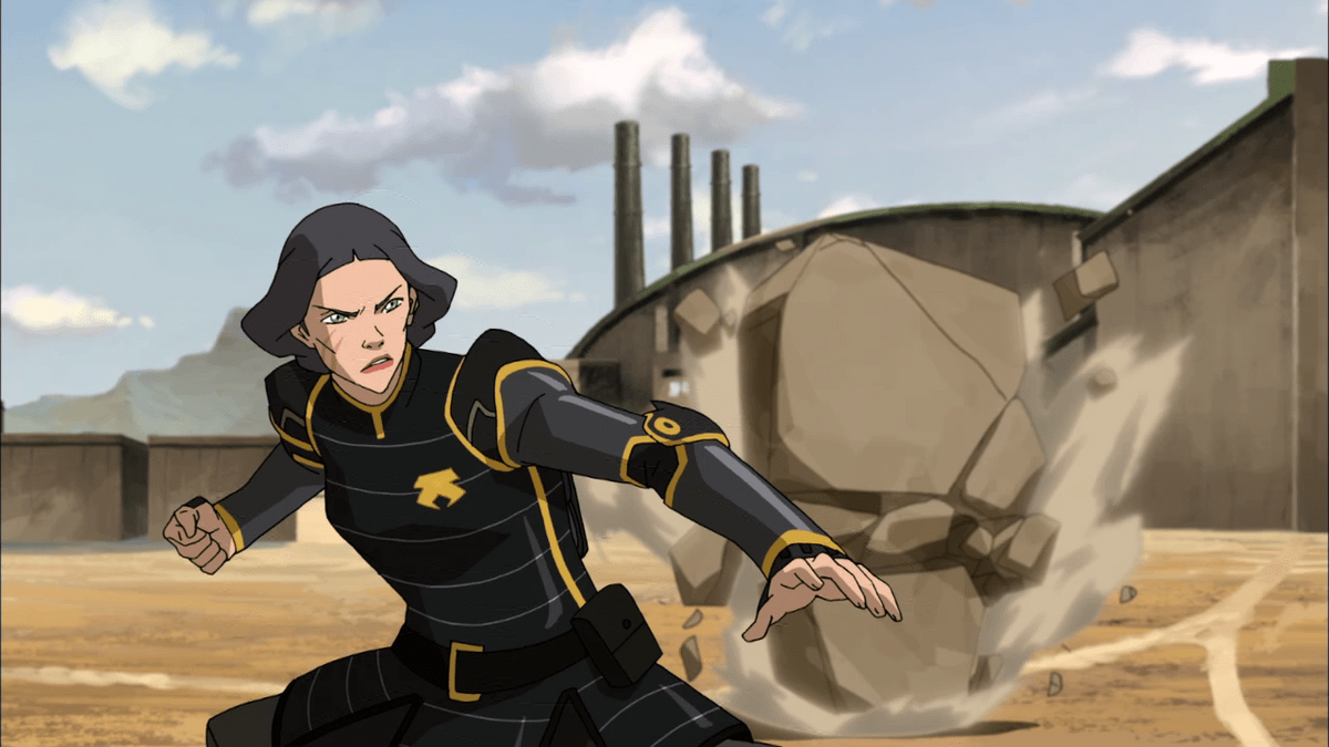 Avatar-Legend-of-Korra-Lin-Beifong-in-action