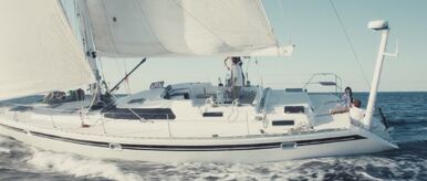 Triangle sailboat