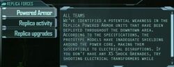 Powered armor