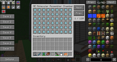 ME Assembler Chamber GUI