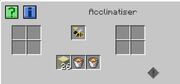 Acclimatiser use