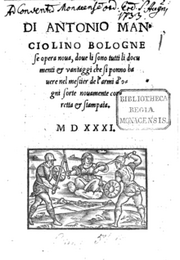 Opera Nova - title page