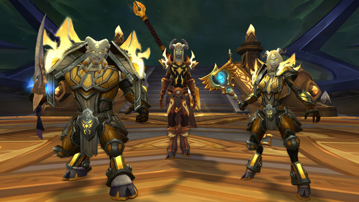 Lightforged Draenei in Heritage Armor