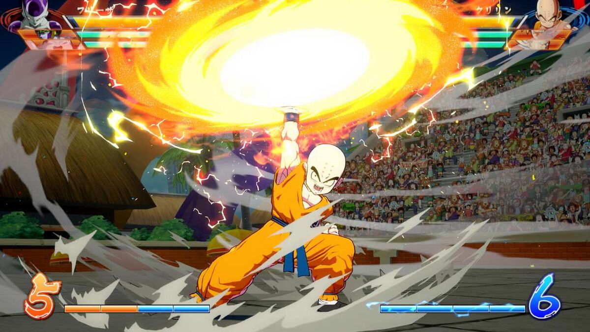 Krillin super attack