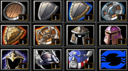 Shield and helmet merchandise