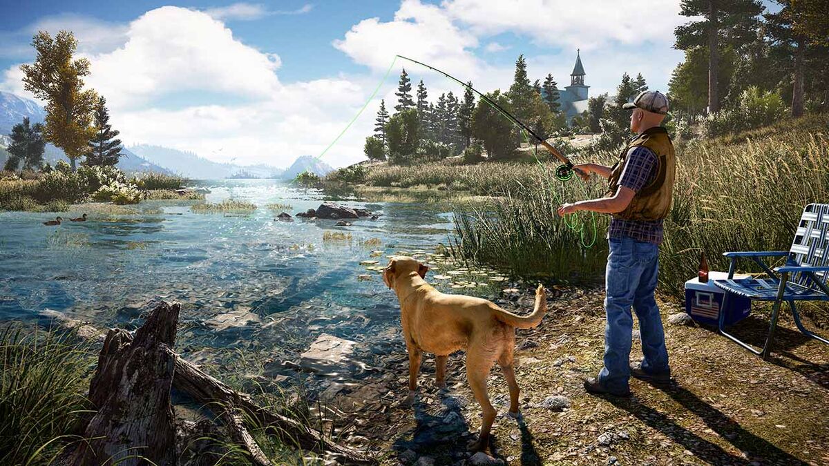 Far Cry 5 fishing hole