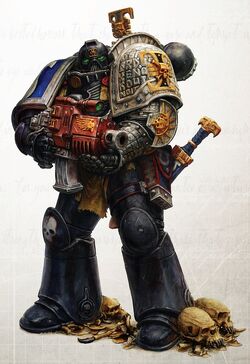 Deathwatch Tactical Marine by slothart