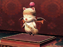 Nomad Moogle Statue