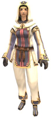 White Cloak Set