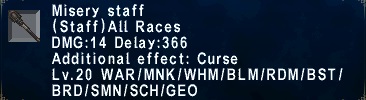 MISERY STAFF