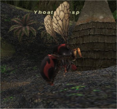 ffxi where are huge wasps in la theine