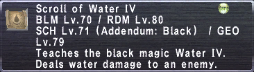 Scroll of Water IV