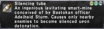Silencing Tube