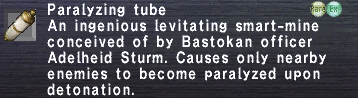 Paralyzetube