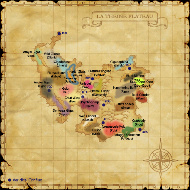 Abyssée - la theine/Maps | FFXIclopedia | Fandom