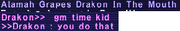 Drakon grape