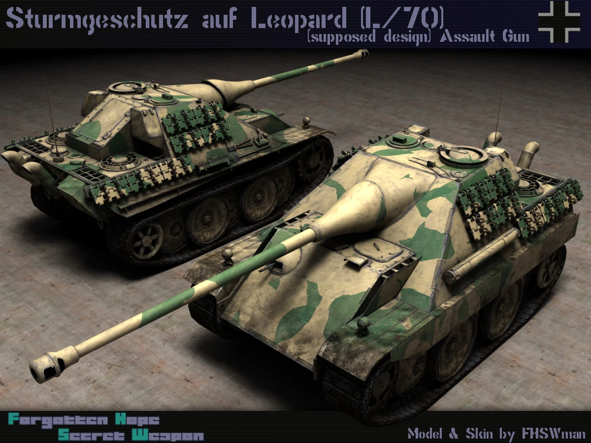 Sturmgeschütz auf Leopard (L/70) Hope Secret