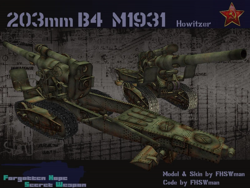 203 mm Howitzer M1931 (B4) Hope Secret Weapon Wiki