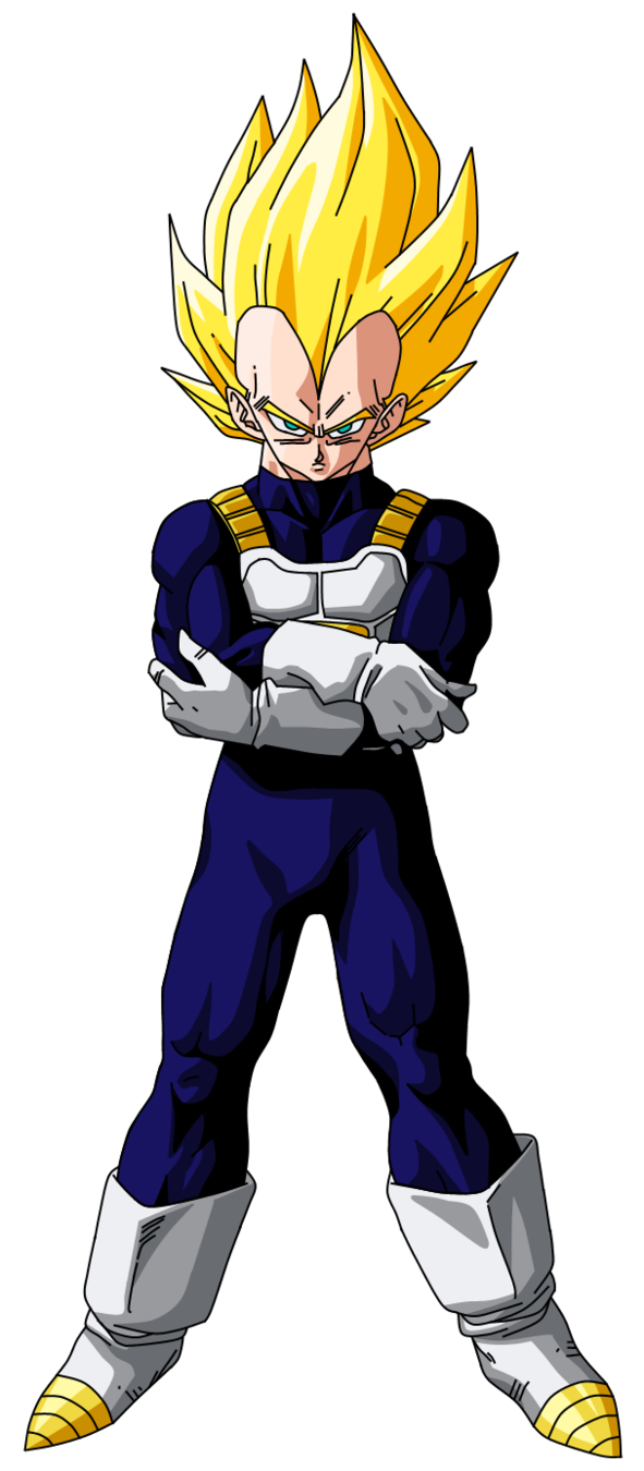 Resultado de imagem para super saiyan VEGETA png