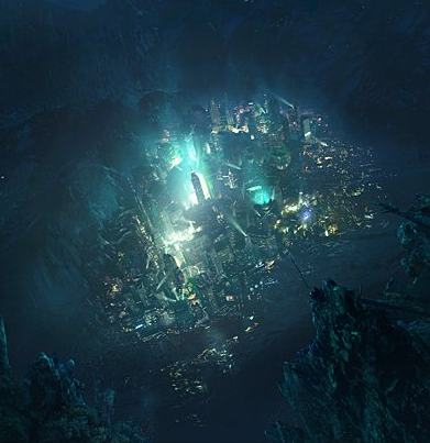 City undrwater