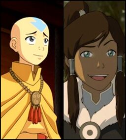 Aang and Korra