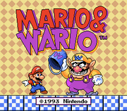 Mario & Wario Title Screen