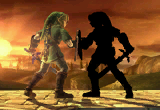 SSBB Link vs Dark Link