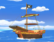 SSBB Pirate Ship