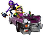 MKDD Wario Waluigi