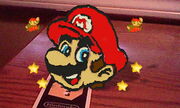 AR games graffiti Mario