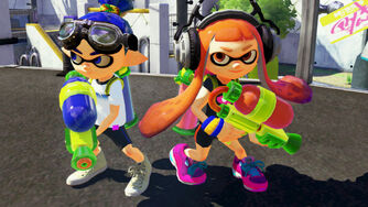 A Splatoon Inklings
