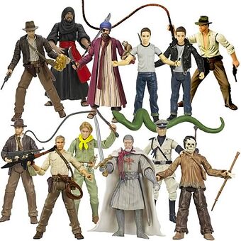 vintage indiana jones action figures