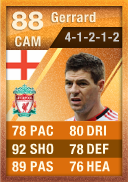 MOTM Steven Gerrard (IF2) 88