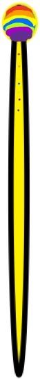Rainbow Staff