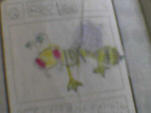 Original Ree bee drawing