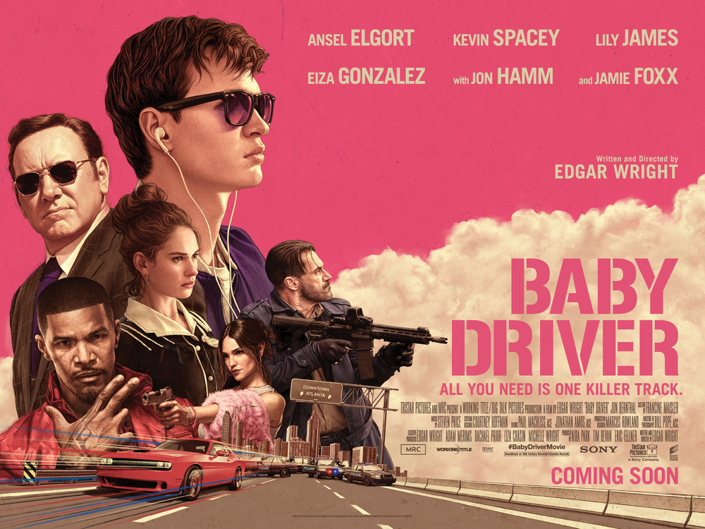 Image result for baby driver poster