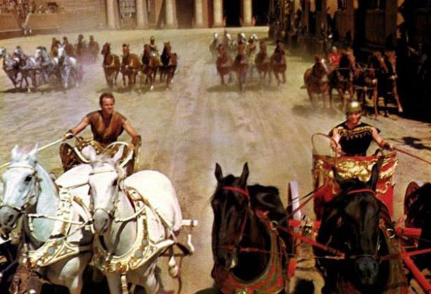 The Chariot Race Scene Illustrating Extremely Wide Aspect Ratio Used 2761 The Chariot Race Scene Illustrating Extremely Wide Aspect Ratio Used 2761