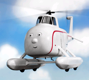helicopter in thomas the tank engine