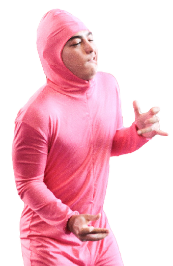 Pink Skin Suit Guy - pink guy skin suit bottom roblox