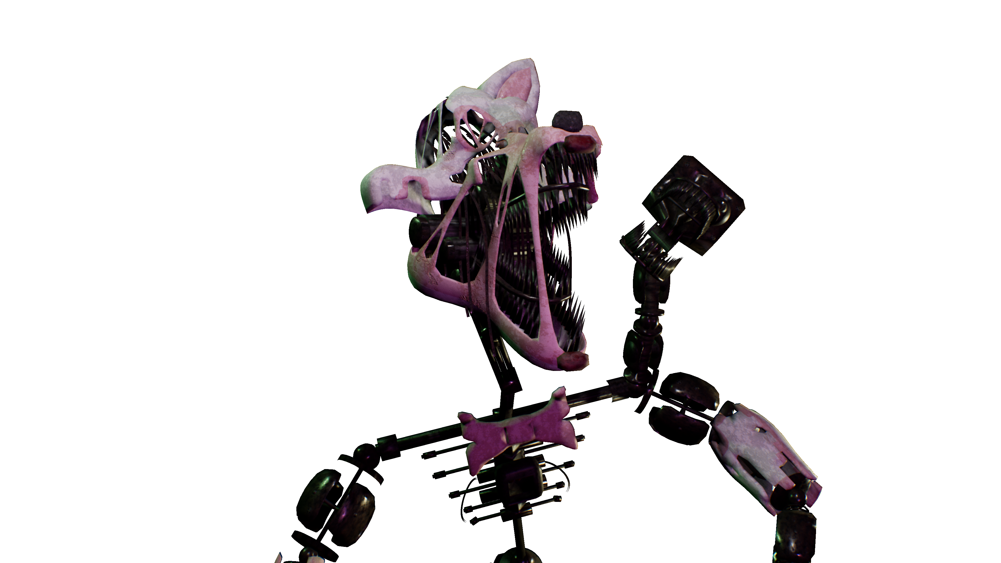 broken mangle plush