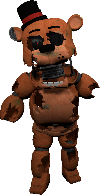 withered freddy action figure