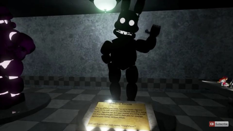 fnaf shadow bonnie plush