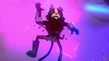 Avacato falling after explosion