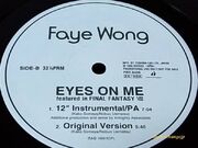 Eyes on me vinyl version