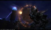 Cid Piloting Magitek Armor